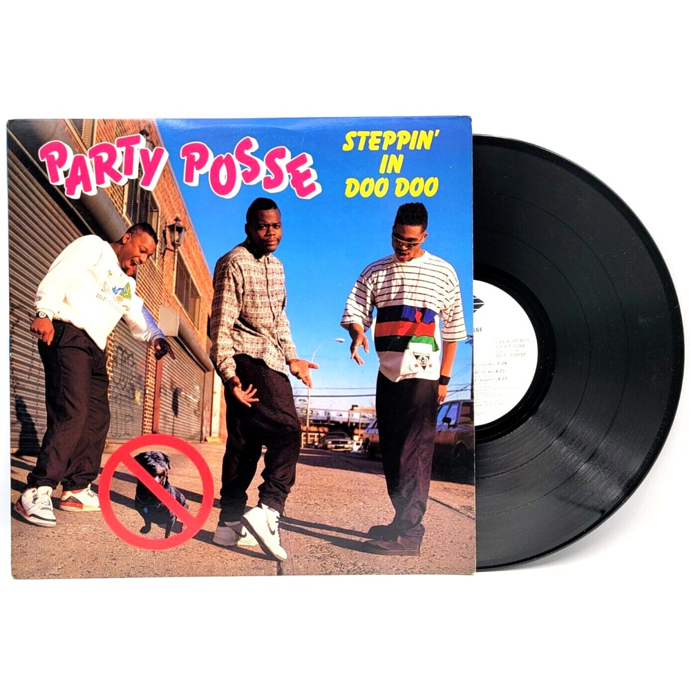 PARTY POSSE‎ - STEPPIN' IN DOO DOO - RAP SINGLE *PROMO*